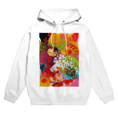 お花畑（近視） Hoodie