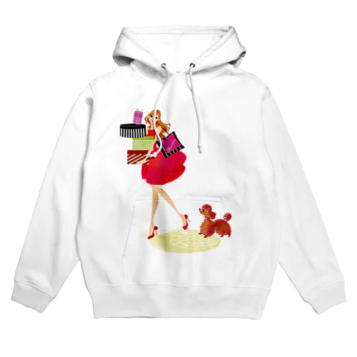 Lady＆Poodle Hoodie