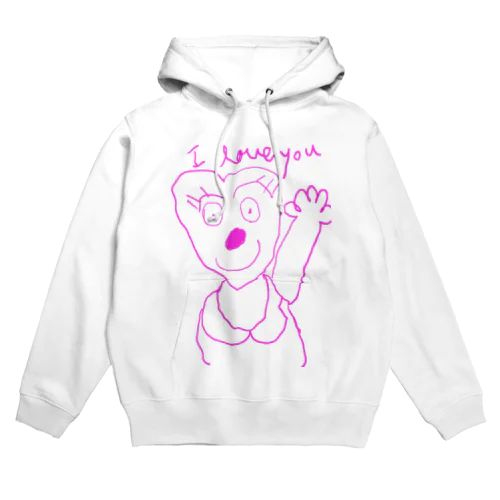 I LOVE YOU ハートちゃん Hoodie