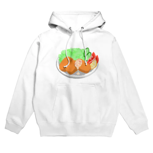 カニクリームコロッケ Hoodie