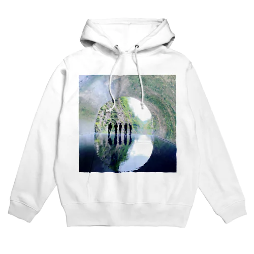 風景柄 Hoodie