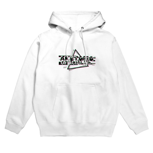 あけたま_グリッチ(黒) Hoodie