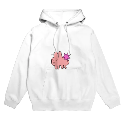 プイプイウサギ Hoodie