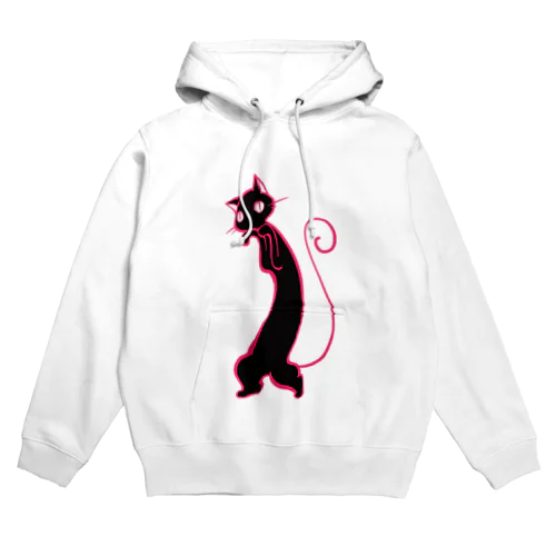 胴長の猫 Hoodie