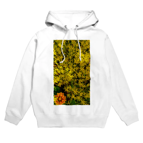 黄色い花 Hoodie