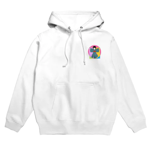 ウィトルウィウス的こけし Hoodie