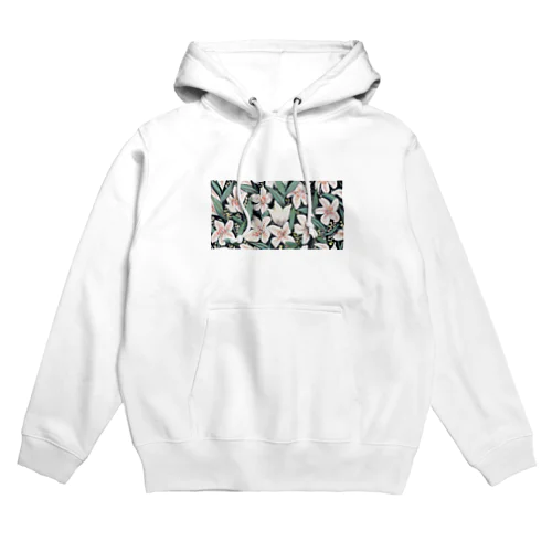 White Flower 01 Hoodie