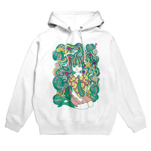 メドゥーサの少女 Hoodie