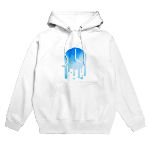 時間が溶けてゆく｡ 青空 Hoodie