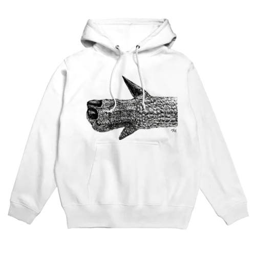 いいね（Thumbs up)イグアノドンのお手手 Hoodie