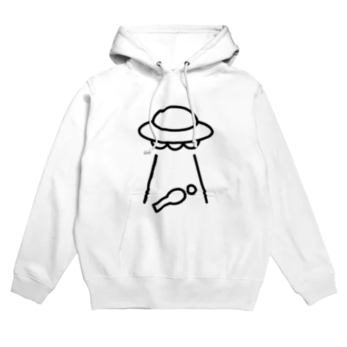 シンプルなアブダクションのイラスト Hoodie