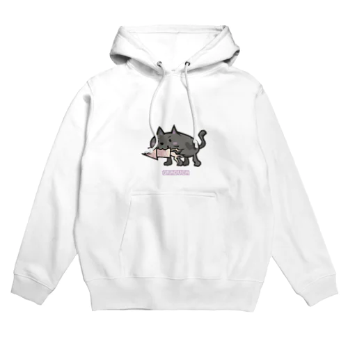 ネコです Hoodie