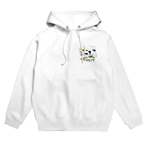 ウシのウッシー君 Hoodie