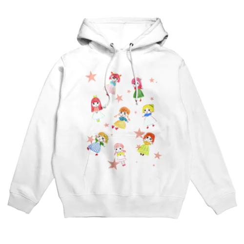 女の子ばっかり Hoodie