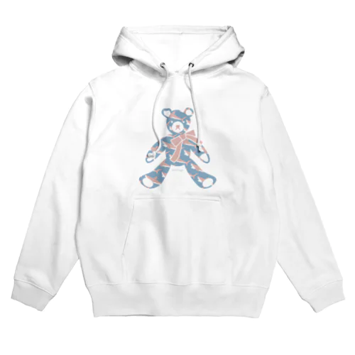 サメ好きのためのテディベア| Water Pink Hoodie