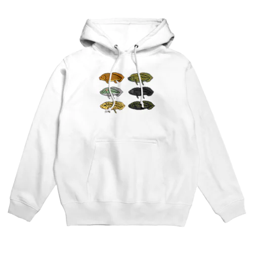 ドット絵怪魚　肺魚 Hoodie