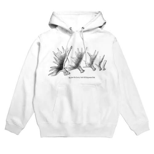 ヘラジカの角 Hoodie