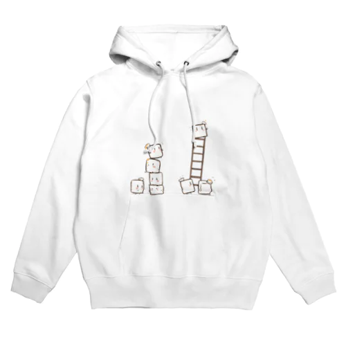 よじよじキューブパーカー Hoodie