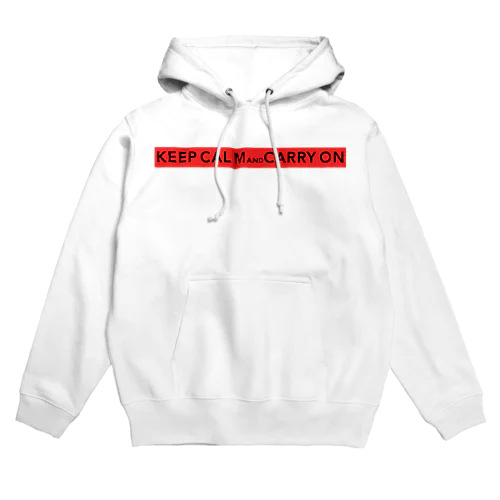 KEEP CALM AND CARRY ON_2 Hoodie