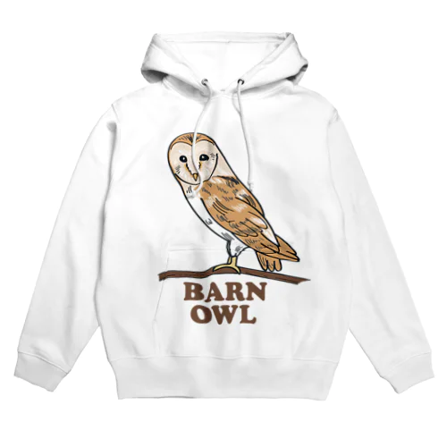BARN OWL -メンフクロウ- パーカー