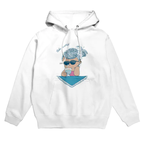 MINI BANANA サングラスの女の子 Hoodie