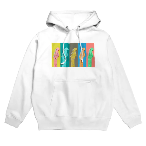 虹色　フェンダー  Hoodie