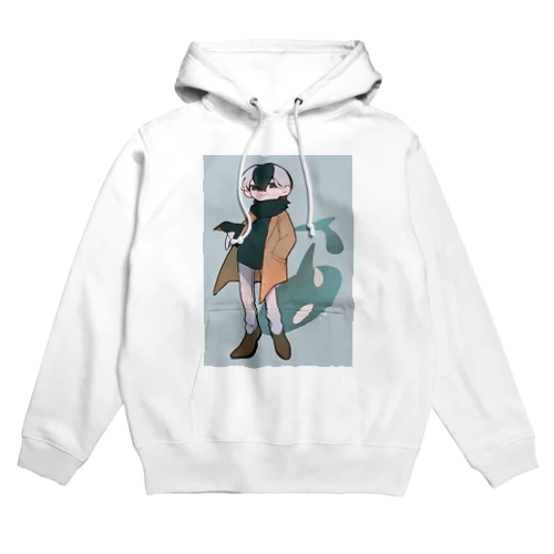 シャチさん Hoodie