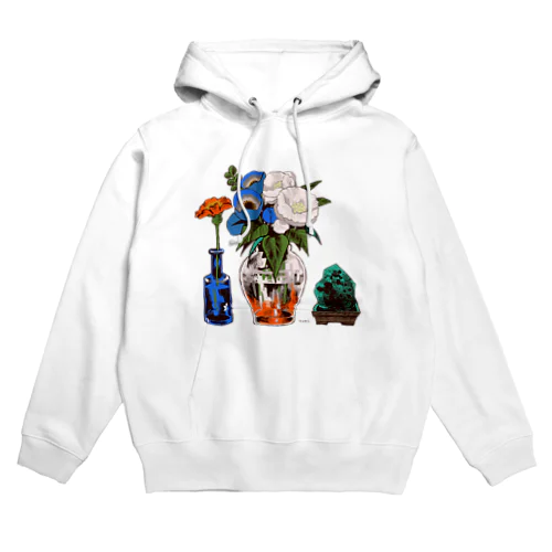 生花を見守る石 Hoodie