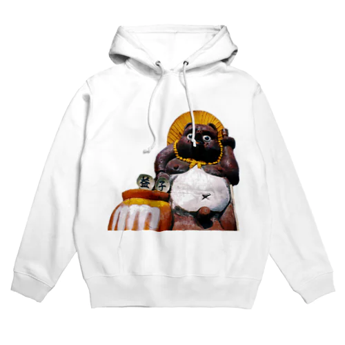 ぽんぽこタヌキどん Hoodie