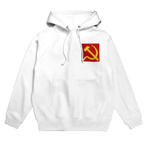 シンボル　鎌と槌（ワンポイント） Hoodie