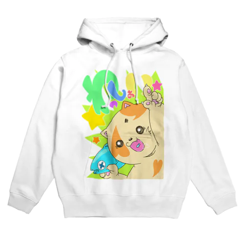 わっしょいにゃんこ Hoodie