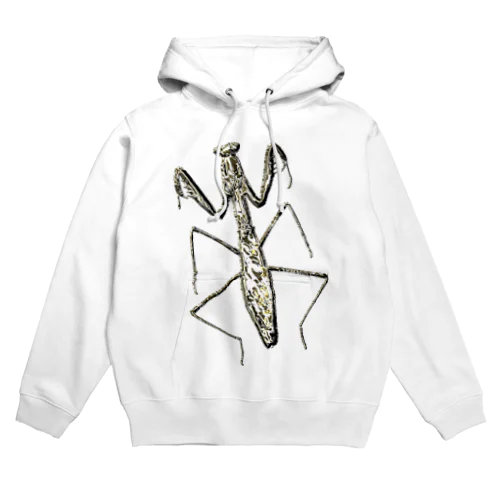 シルバーカマキリ Hoodie