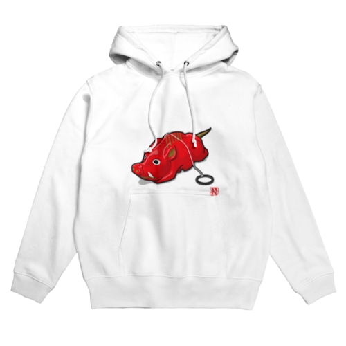 伊勢練物 猪 Hoodie