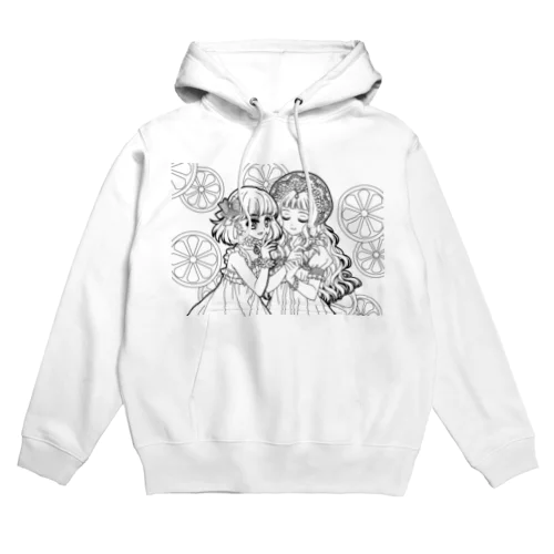 レモンの妖精（線画） Hoodie