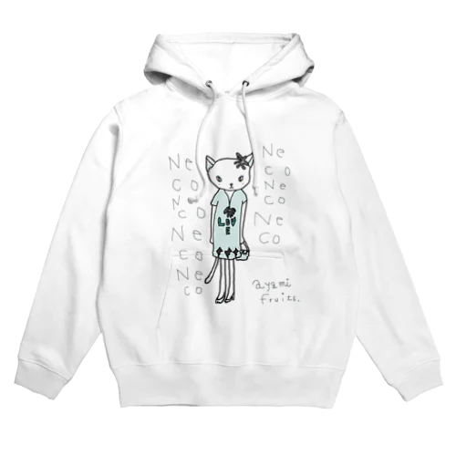 Neco白 Hoodie