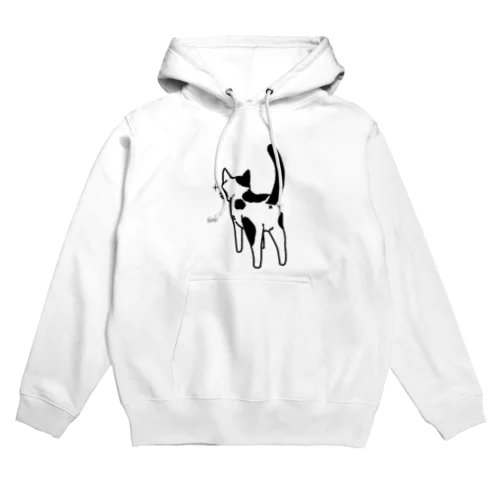 ねこけつ（ぶち猫） Hoodie