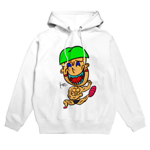 鍛えすぎたガキ Hoodie