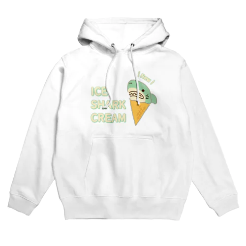 アイスクリームなサメ Hoodie