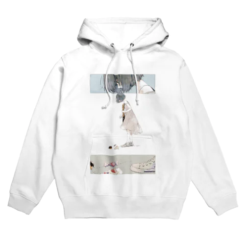 シューゲイザー女の子 Hoodie