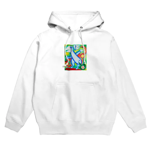 Blue dancing monster  Hoodie