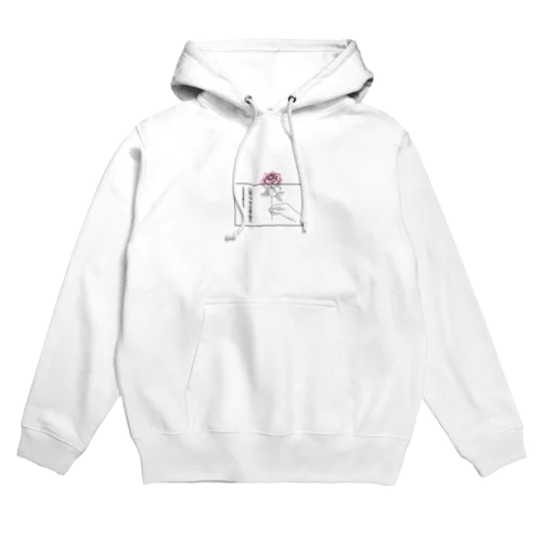 人は悲しみ、苦しみを乗り越えて人生の花を咲かせる Hoodie