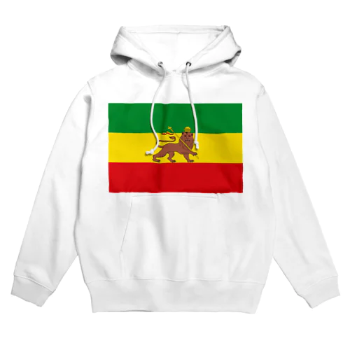 RASTAFARI LION FLAG-エチオピア帝国の国旗- Tシャツ パーカー