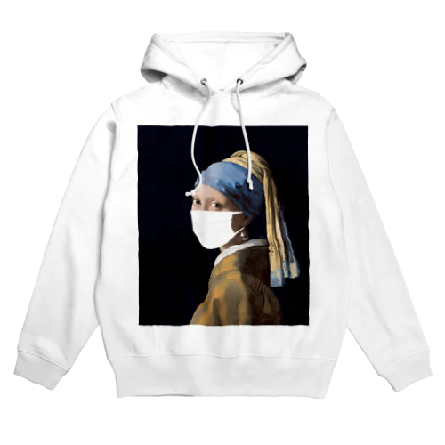 白マスクの少女 Hoodie