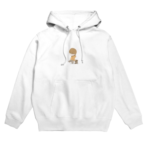 くまをひきずる Hoodie