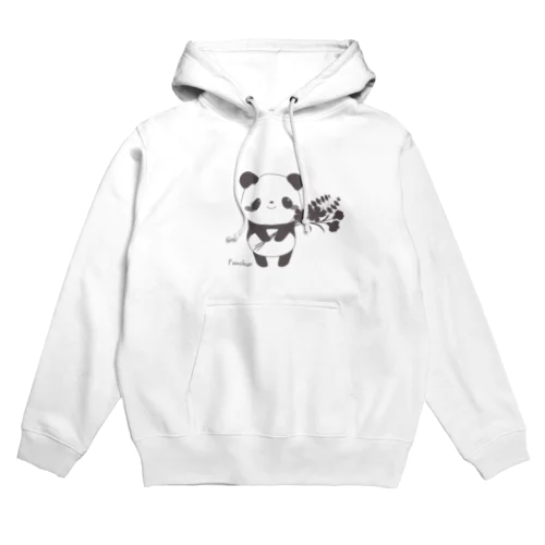 レトロパンダちゃんとブーケ Hoodie