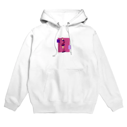 ピンク・女の子 Hoodie