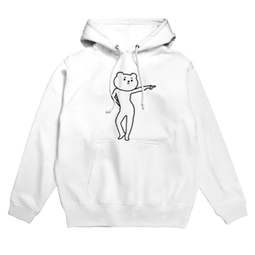 ベタックマ ポーズTシャツ（白） Hoodie