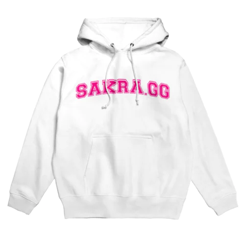 Sakra.gg College Font Hoodie