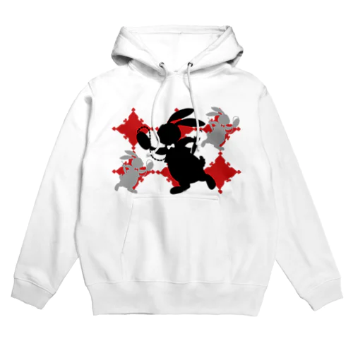 時計ウサギ　不思議の国のアリス Hoodie