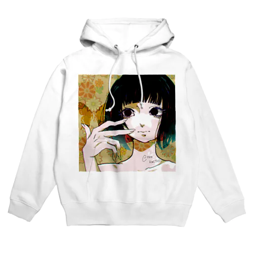 精神異常の女の子 Hoodie